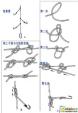 如何将鱼钩绑串钩结上