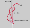 钓鱼鱼钩双钩绑法图解