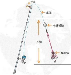 夏季爆炸钩钓鱼技巧