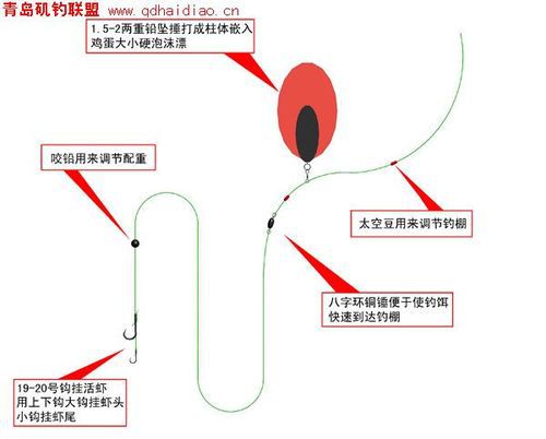 长江钓鱼技巧鲈鱼线组