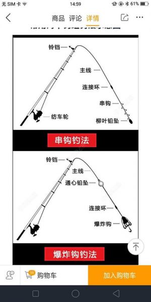 河道抛杆钓鱼技巧