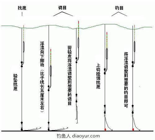 子母钩钓鱼技巧