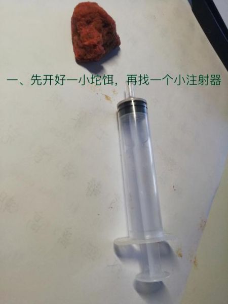 民间钓鱼注射器饵料