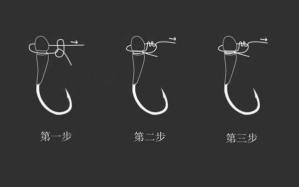 朝天钩线组的绑法图解 朝天钩的绑法图解视频