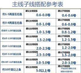 野钓主线颜色选择的重要性及其影响因素