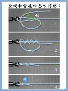 鱼线竿稍绳正确打结方法 鱼线接线打结方法图解