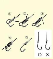 鱼钩线与主线的绑法视频 绑鱼钩器视频教程