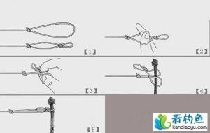 主线竿稍绳打结图解 主线打结绑法图解